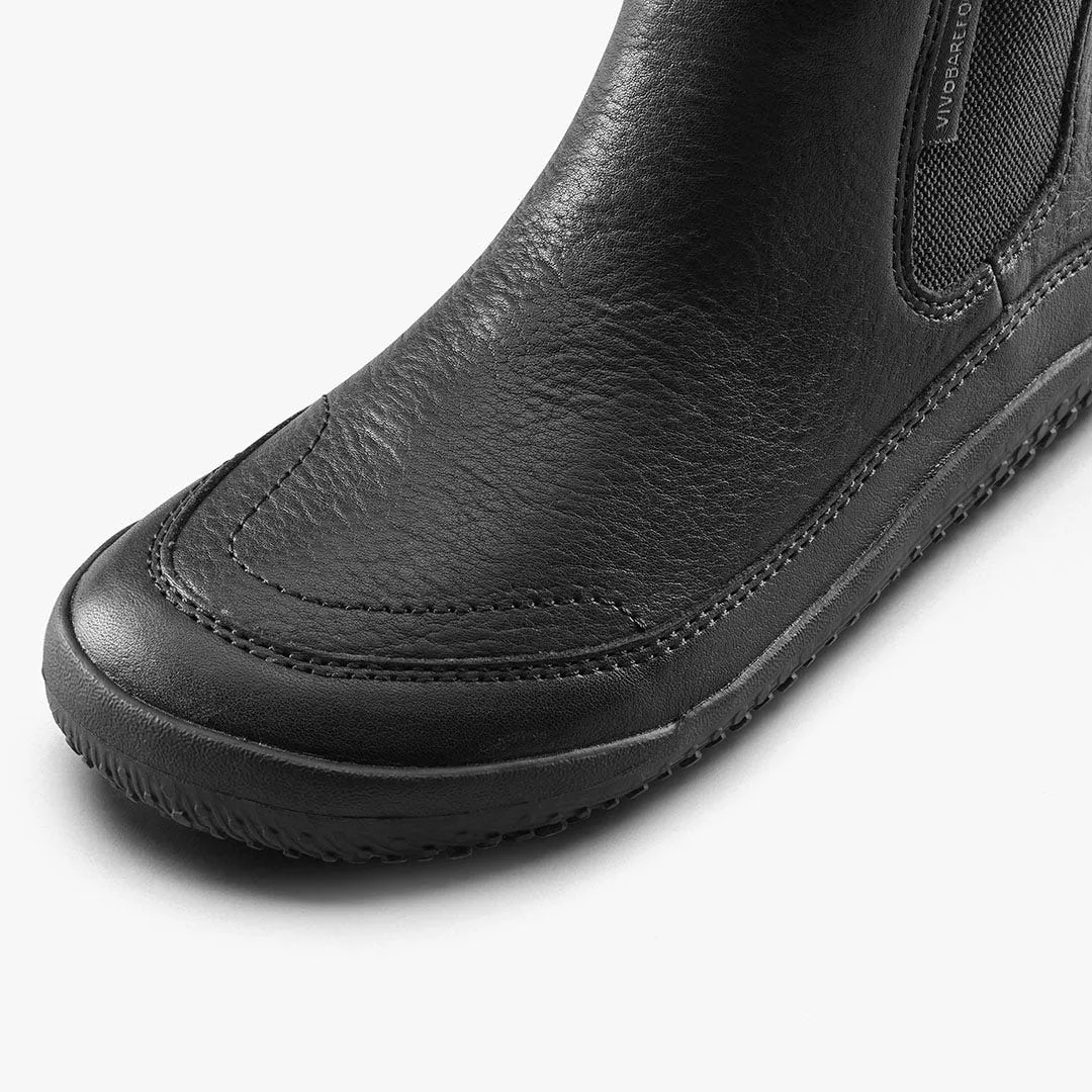 Ботинки Vivobarefoot Gobi Chelsea — детская модель, чёрный, фото 6