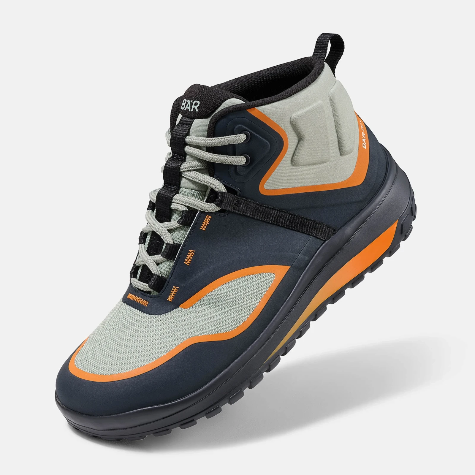Ботинки BÄR TrailLite Tex — чёрный / оранжевый, фото 3