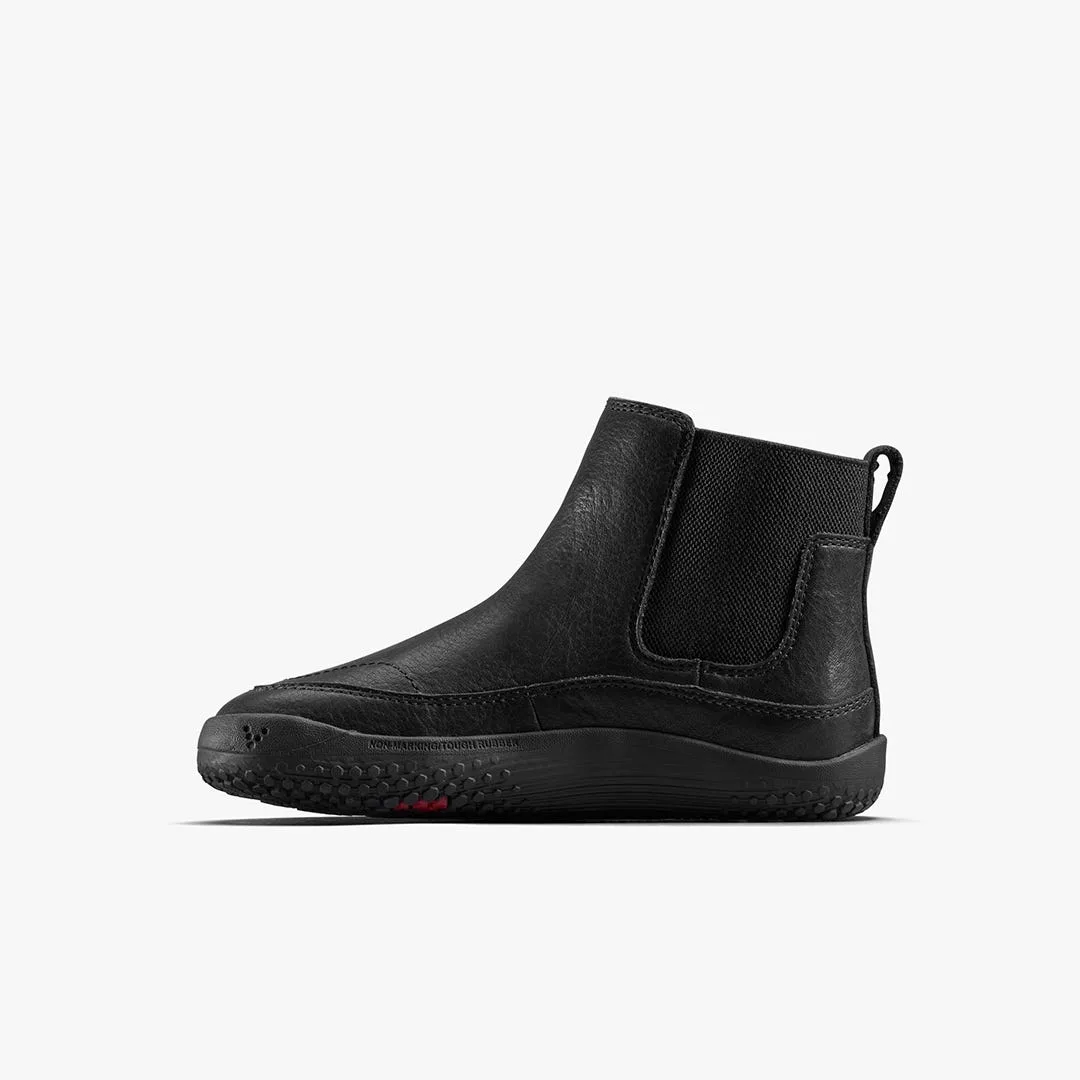 Ботинки Vivobarefoot Gobi Chelsea — детская модель, чёрный, фото 3