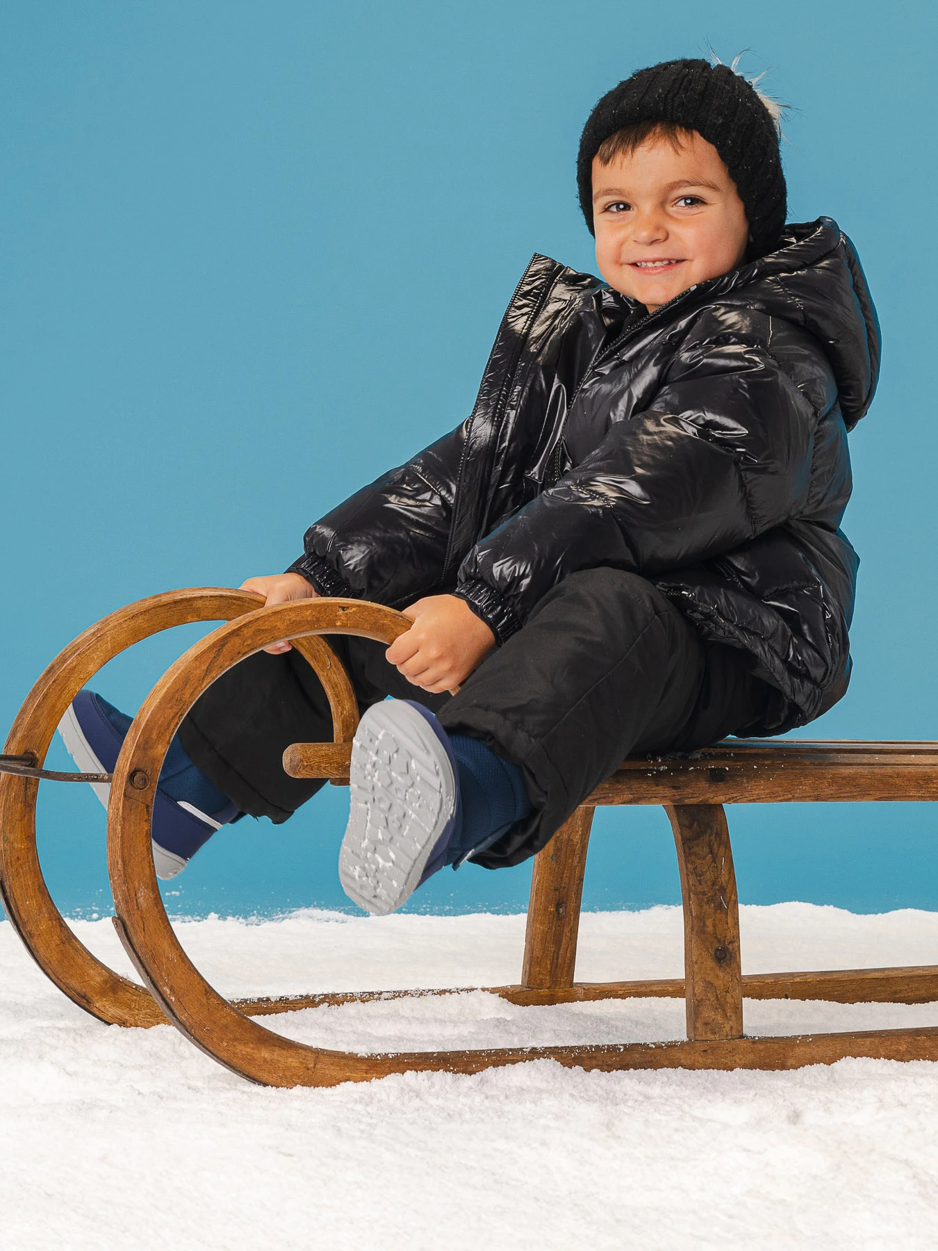 Детские босоногие ботинки Be Lenka Ailo Preschool - тёмно-синий, фото 4