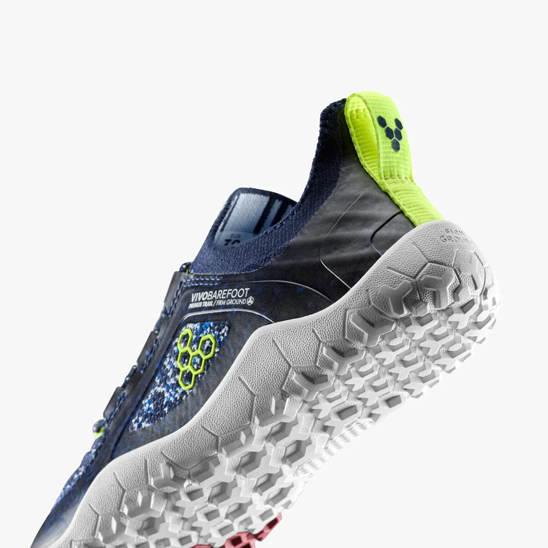 Кроссовки Vivobarefoot Primus Trail Knit FG — для дошкольников, синий с фиолетовым, фото 7