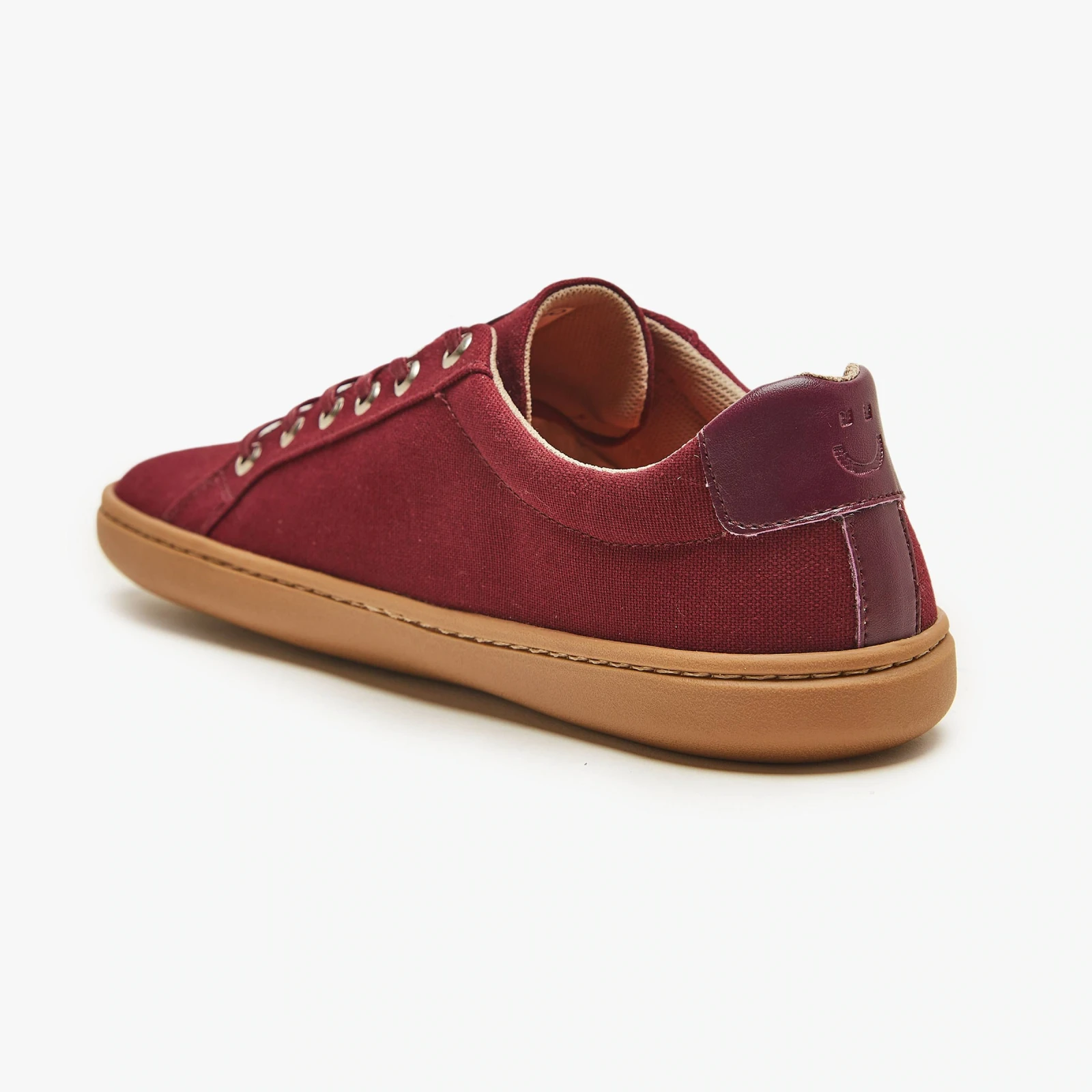 Босоногие кеды Origo Everyday Sneaker Gen 3 — бордовый с янтарной подошвой, фото 6