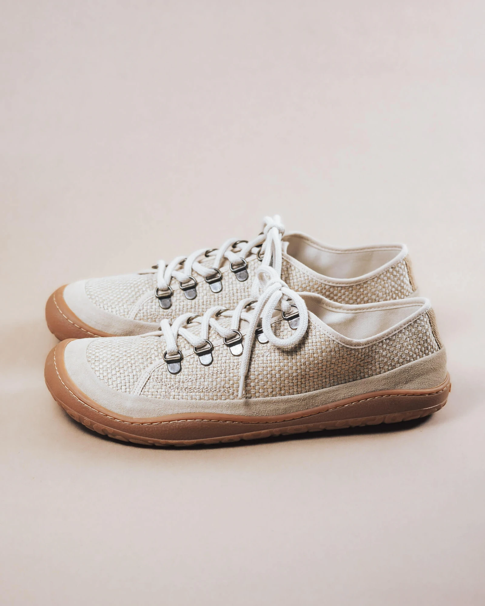 Босоногие кеды Sambas the bambas Linen — льняные, фото 3