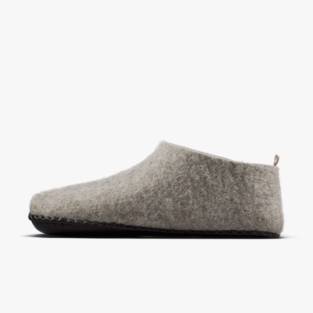 Тапочки Vivobarefoot Mim Felt Slipper II — унисекс, серый, фото 3