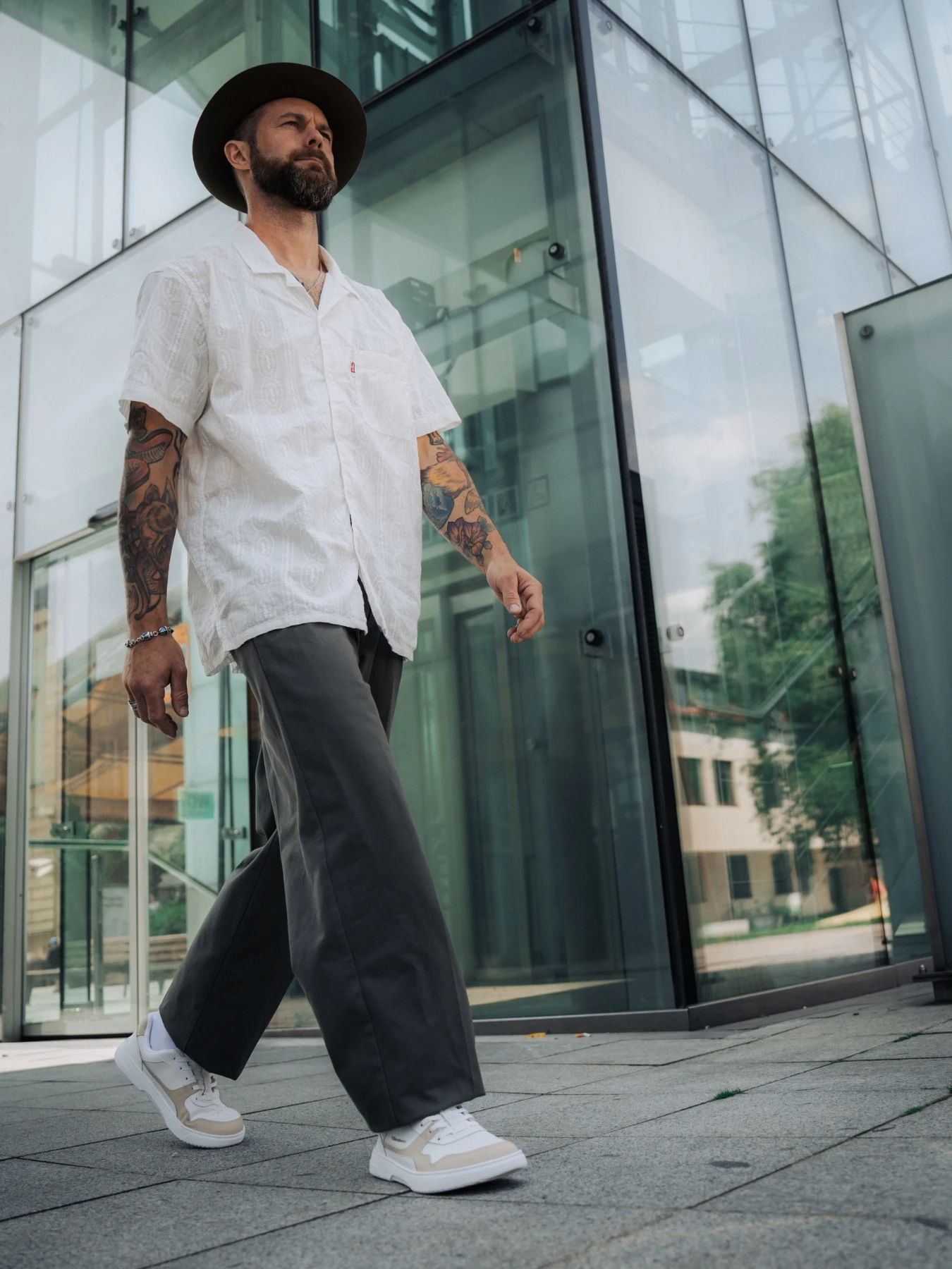Босоногие кроссовки Barebarics Zing - белый и кремовый, фото 6