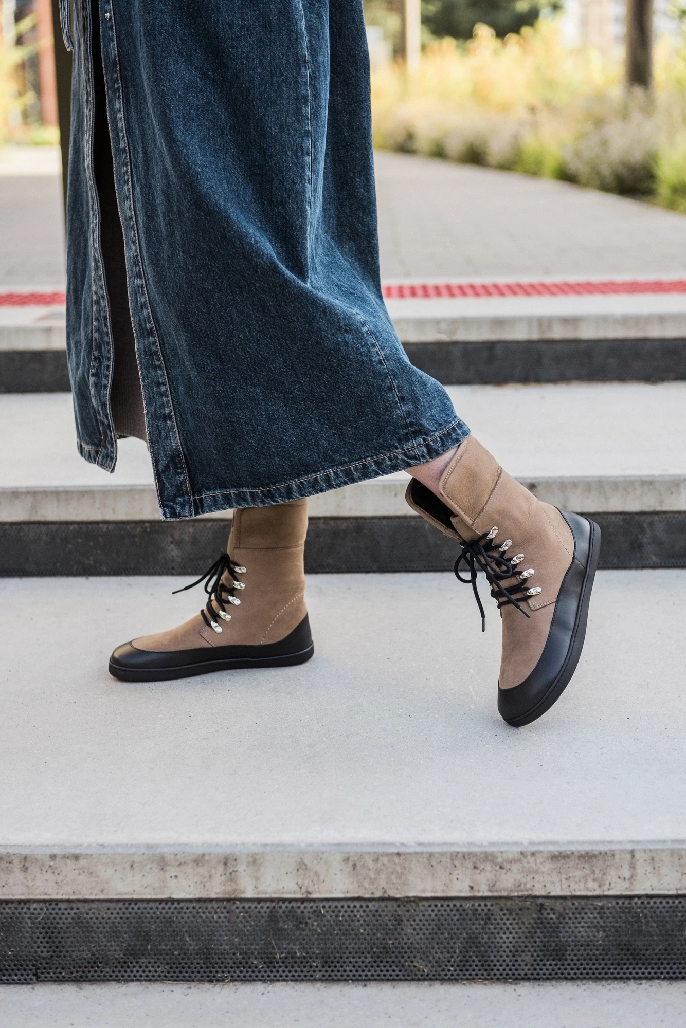 Босоногие ботинки Shapen LYNX — серо-коричневый, фото 3