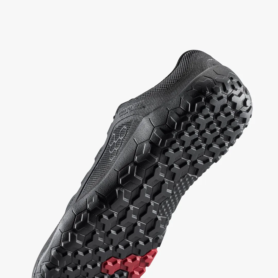 Кроссовки Vivobarefoot Primus Trail FG 3.5 — женская модель, чёрный, фото 7