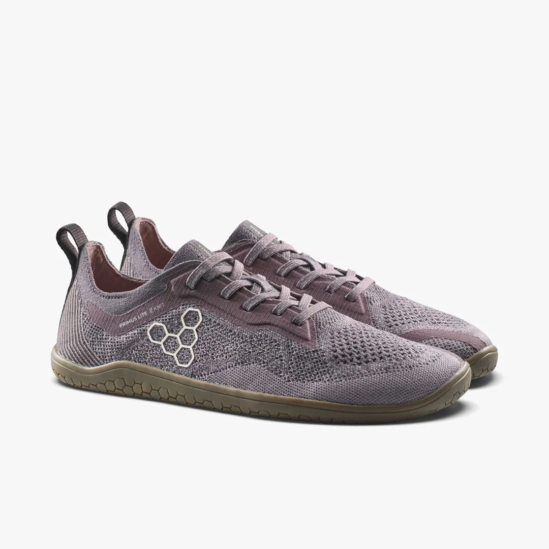 Кроссовки Vivobarefoot Primus Lite Knit Natural — женская модель, тёмно-серый, фото 4