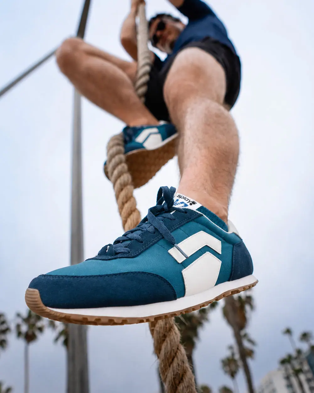 Босоногие беговые кроссовки Splay RUNNER V1 — Bleacher Blue, фото 6