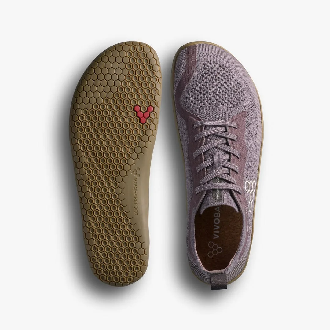 Кроссовки Vivobarefoot Primus Lite Knit Natural — женская модель, тёмно-серый, фото 2