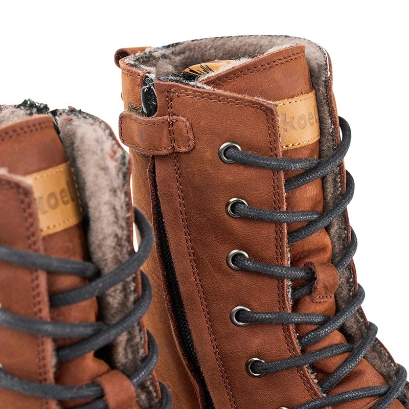 Ботинки Koel FARO Lambswool — шоколадный, фото 4